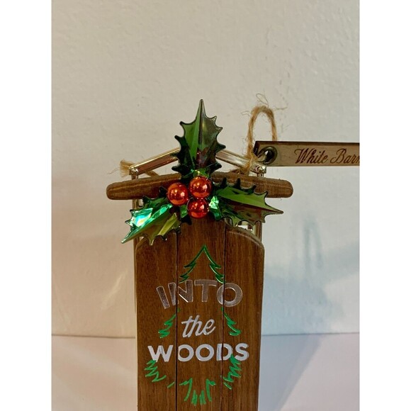 Bath & Body Works INTO THE WOODS Wooden Sled Wallflower Diffuser Plug In Air Fre - Picture 3 of 8